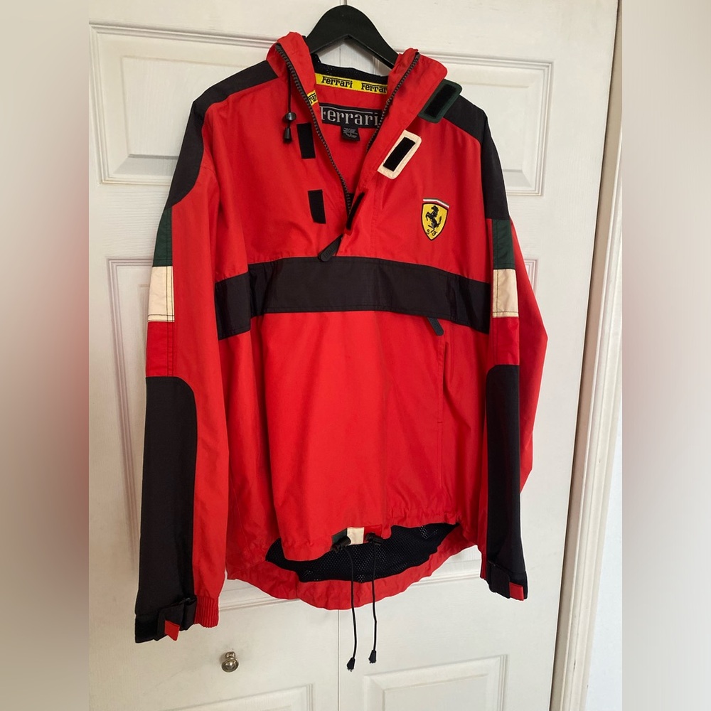 Vintage Ferrari 1998 Waterproof Anorak Jacket